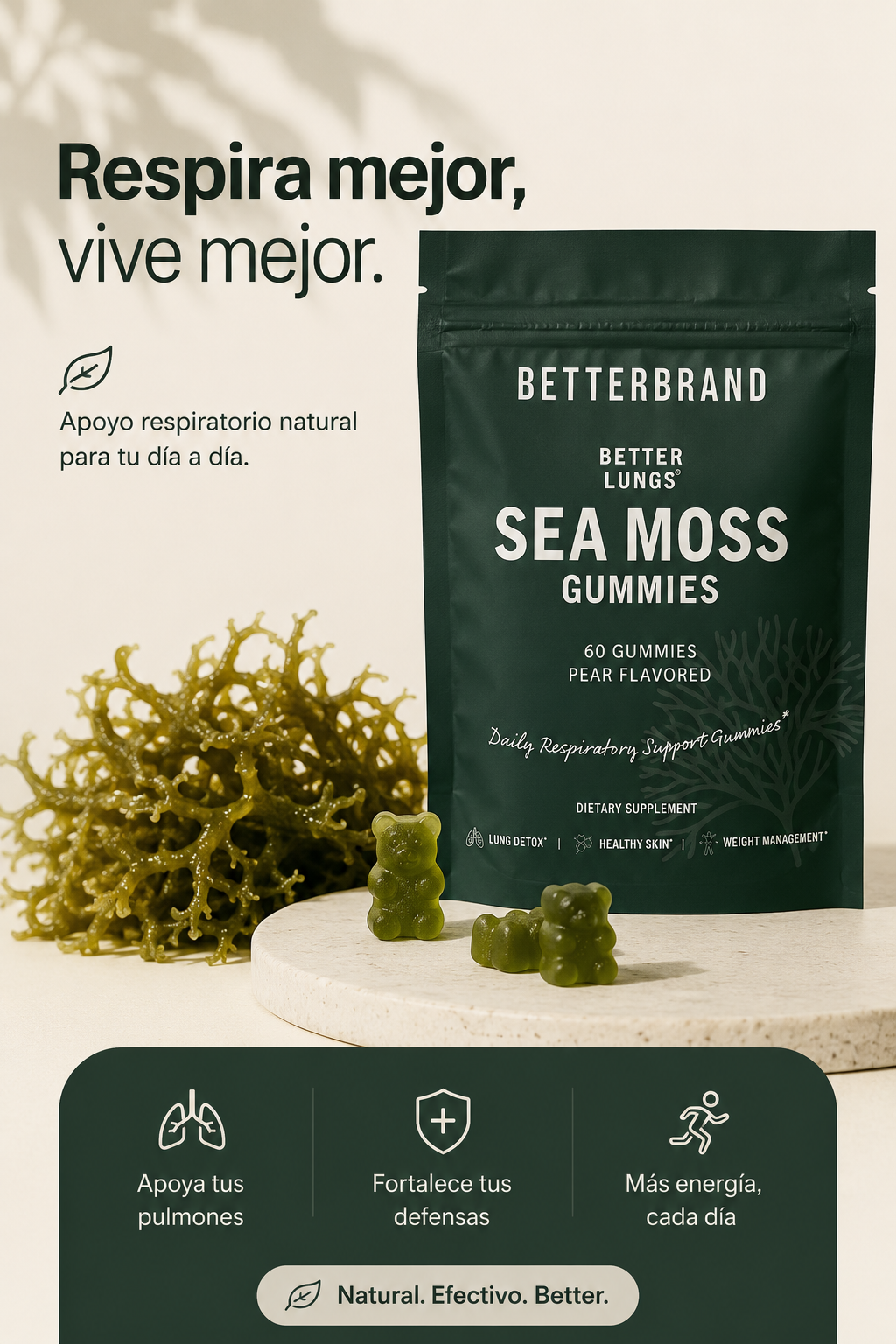 betterbrand better lungs sea moss gummies