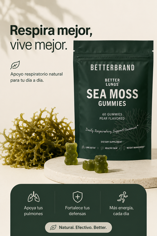 betterbrand better lungs sea moss gummies